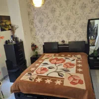 سرویس خواب کامل همراه تخت دو نفره