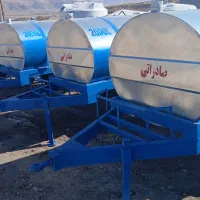 تانکر چرخدار فنردار اب و گازوئیل