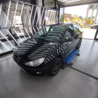 206 SD V8 بدون رنگ و کم کارکرد