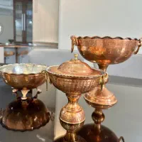 ظروف مسی کاملا نو