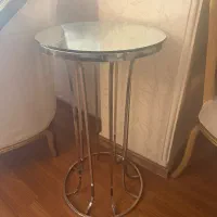میز استیل صفحه آینه