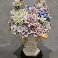 گلدان چینی آنتیک وارداتی