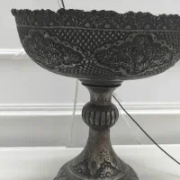 ظروف مسی سیاه قلم کار دست