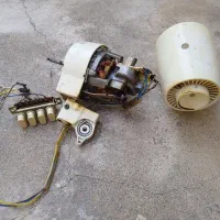 موتور پنکه با پوسته