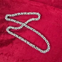 زنجیر نقره قدیمی ۱۴۰ گرم