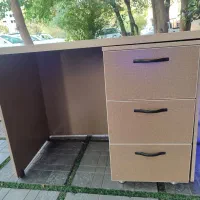 فروش میز تحریر ام دی اف سفارشی فایل سه کشو