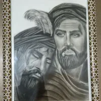 فروش نقاشی سیاه قلم