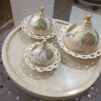 قندان و شکلاتخوری برنجی