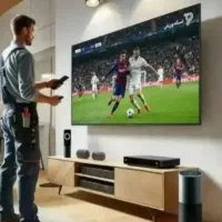 نصاب آنتن و تلوزیونهای هوشمند نصب براکت صدرا