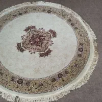 قالیچه گرد سایز دو در دو