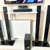 سینما خانگی با ۴ باند قدی و استیکر و ۱باند رو میزی