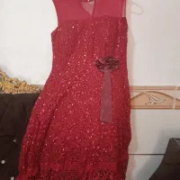 لباس مجلسی زرشکی