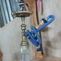 قلیون برنجی و سنگین کهنه