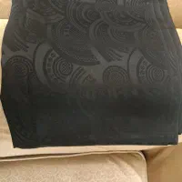 چادر مشکی طرح دار ژاکارد