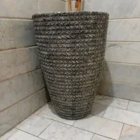 گلدان بزرگ با زیر گلدانی