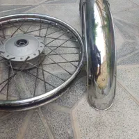 طوق کامل با توپی‌ اسپیک بدون تاب و گلگیر جلو رهرو