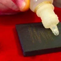 تیزاب تست طلای عیار 18(750)و سنگ محک استاندارد