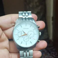 ساعت مچی citizen مردانه نقره ای