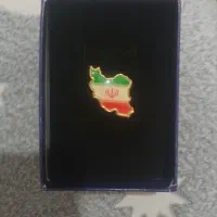 پانچ سوزنی  سینه لباس نقشه و پرچم ایران