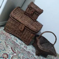 صندوقچه و سبد حصیری یلدایی