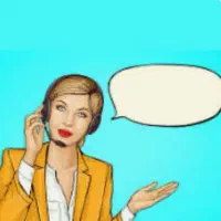 کارشناس فروش تلفنی خانم