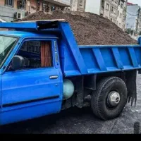 نیسان جکی ماسه پوکه شن گل سیمان آجر نخاله کارگر
