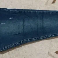 شلوار لی دخترانه ۷تا۹سال در حد نو