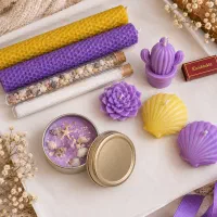 باکس شمع پینترستی مناسب هدیه