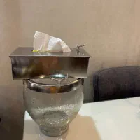 سطل اشغال و جای دستمال