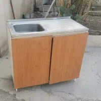 کابینت فلزی همراه سینک