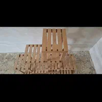 استند گل چوبی