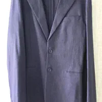 کت تک مردانه کژوال جین وست سورمه ایی