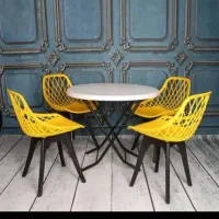 ست میز و صندلی طرح الماس