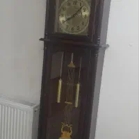 ساعت ایستاده چوبی