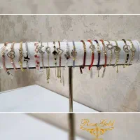 دستبند پلاکدارطلامناسب طلای مینیمال رزگلد