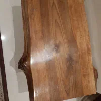 میز  روستیک چوب گردو