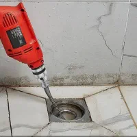 لوله باز کنی بدون مواد