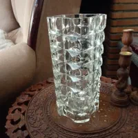 گلدان قدیمی کریستال