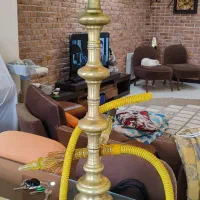 قلیان برنجی ۴۵ سانت