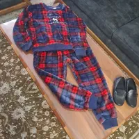 بلوز شلوار مخمل.