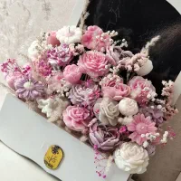 باکس گل شمعی