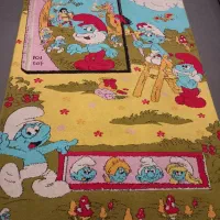 فرش کودک سالم بدون پارگی وسوختگی