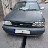 پراید مشکی  دوگانه مدل 1385 با سیستم صوتی