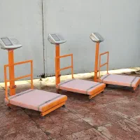 باسکول 300 کیلویی تاشو شاسی سنگین ایرانی