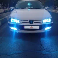 پژو پارس سال مدل 91 سفید ، اسپرت ، تمیز و مرتب