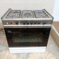 گاز فر دار  سیلور و کابینت کنجی