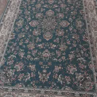 فروش دو فرش ابریشم ۶  و ۹ متری و  ۶ متری اکریلیک