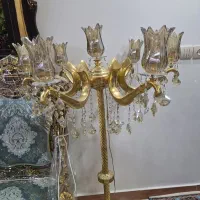 آباژور آبکاری شده پایه برنجی فروش فوری