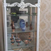 بوفه شیشه طبقه هاسالمه شیشع جلووپشت شکسته