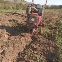 شخم زنی با تیلر